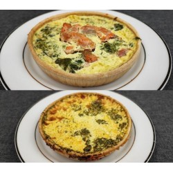 Quiches au Thon et au Saumon